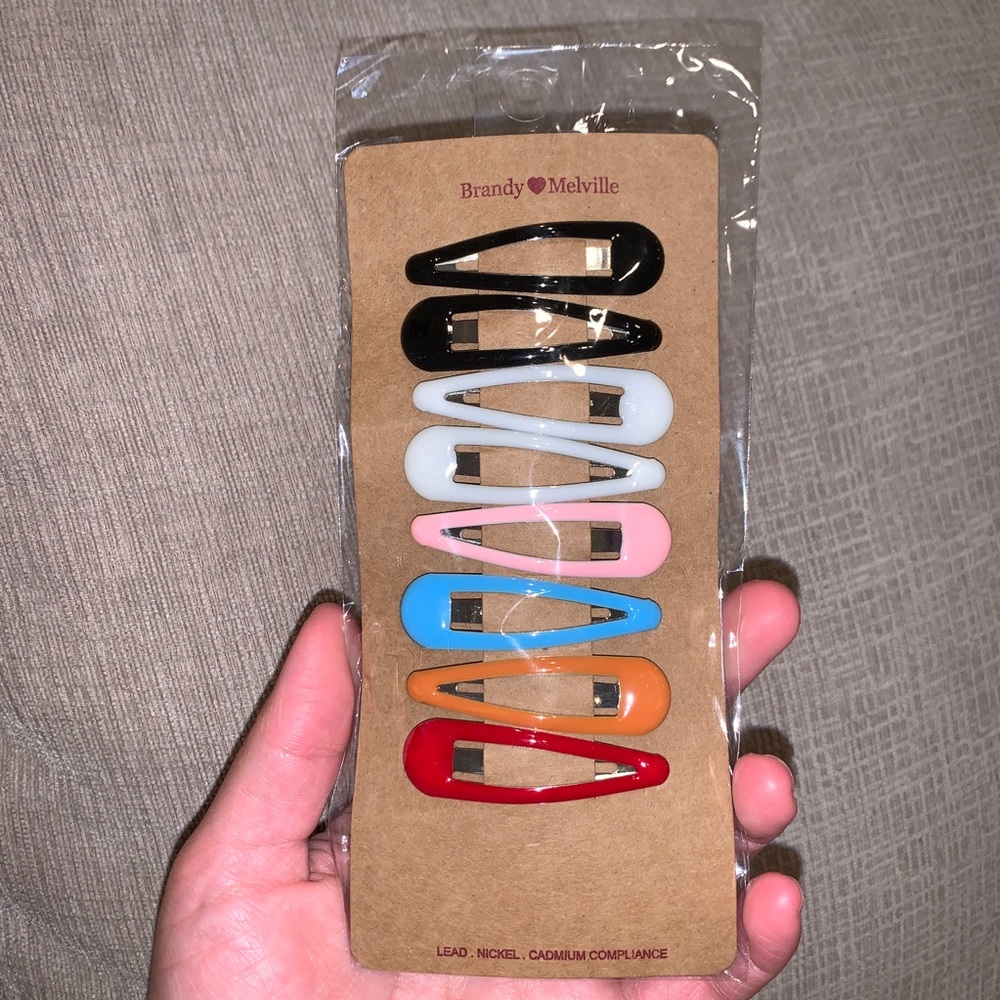 Brandy Melville Multicolor hair clips